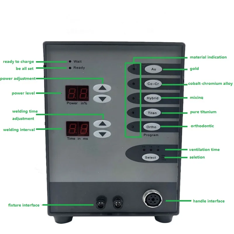 US $708.00 HighPower Stainless Steel Jewelry Spot Welding Machine Laser Welding Automatic Numerical Control Pulse Argon Arc Welder