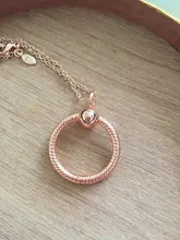 Jewelry Necklace Charm-Beads O-Pendant Gift 925-Sterling-Silver Pamura DIY Original Fit