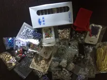 Lote de pendientes de goma para hacer joyas, 100 unidades