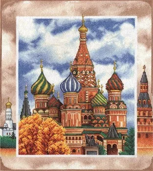 

Set for embroidery "Panna" цм-1257 "Temple of the cover of the Mother of God"
