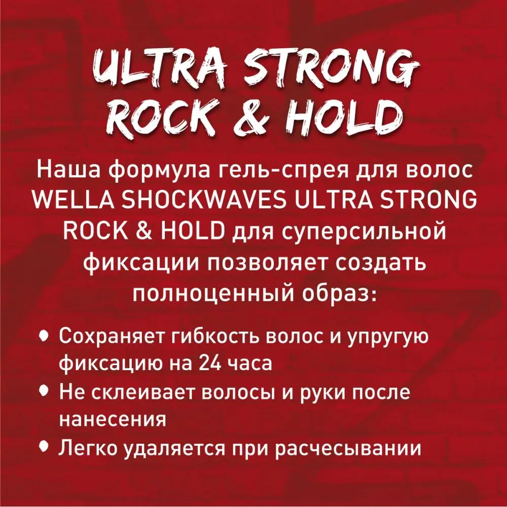 Гель-спрей для укладки SHOCKWAVES суперсильной фиксации 150 мл
