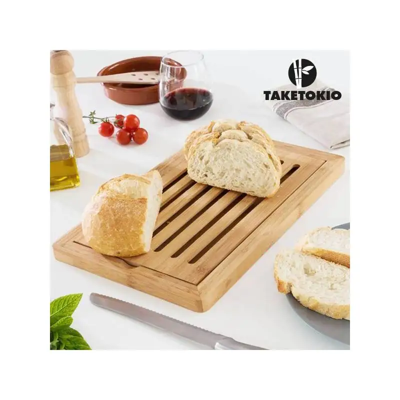  Bamboo table for Cutting Bread TakeTokio