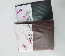 Cartera Vintage de cuero para hombre, cartera masculina de lujo, corta, ajustada, con Clip para dinero, tarjetero, Portomonee