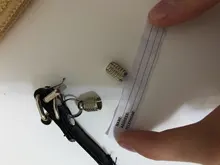 Bonitos juguetes de perro interactivo pelota para perro mascota gato de juguete con campana pequeña Arco Iris perros etiqueta de dirección collar accesorios #1227