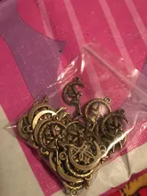 Charms Necklace Handmade Pendant Fairy-Angel-Moon Star Vintage Making-Fit Tibetanbronze