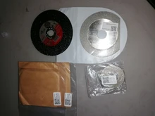 Discos de corte Diamonte, 5 uds., 50mm, vástago de broca para herramienta rotativa, cuchilla WXTC