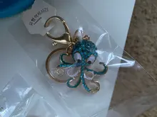 Llavero creativo de diamantes de imitación para mujer, serie con diseño marinero, Tortuga pequeña, llavero de coche, accesorios para bolso, llavero de animal, colgante de metal
