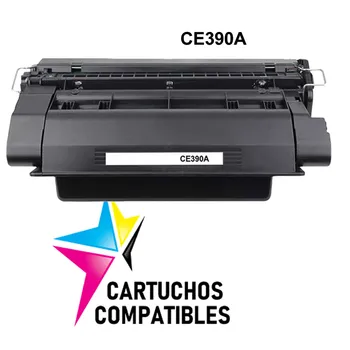 

HP CE390A Black compatible Toner LaserJet Enterprise 600 M601n M602dn M602n M603dn M603n M603 M4555