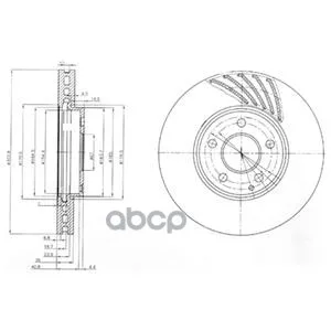 Тормозной Диск Bg4029 Delphi арт. BG4029