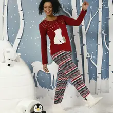 Женский пижамный комплект с черной жемчужиной и вышивкой