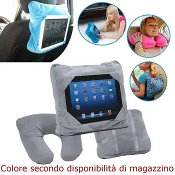 

Travel Pillow tablet iPad 3 in 1 transformable pillow car headrest