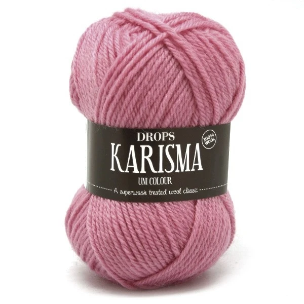 33 Medium pink/розовый Пряжа DROPS «Karisma» - Цвет: 33 Medium pink/розовый