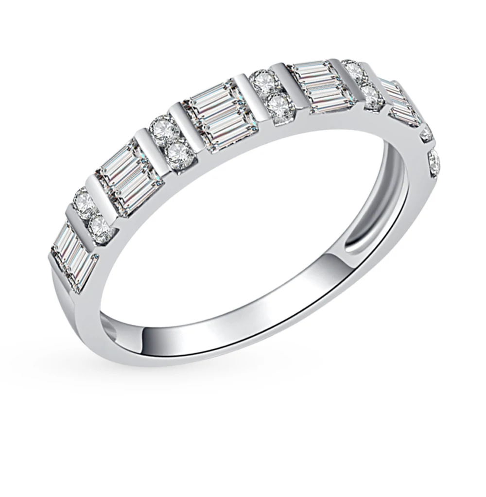 Золотое кольцо с бриллиантами SUNLIGHT проба 585
