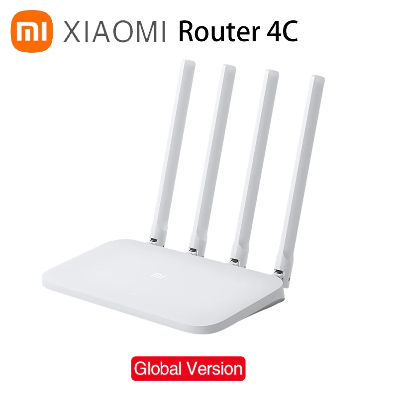 Роутер Xiaomi 4C 1000 Мбит/с 2 4 ГГц Wi-Fi антенны | Компьютеры и офис