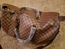 Bolso de viaje impermeable para hombre y mujer, bandolera de cuero, grande, para negocios