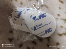 Cinta de montaje de almohadilla fuerte de espuma acrílica, cinta adhesiva de doble cara de 3M, color negro, tamaño múltiple, 10-100 Uds.