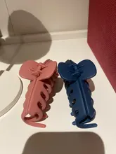 Pinzas de pelo acrílico con pasador para mujer y niña, accesorios para el cabello coreanos sólidos grandes para cabello, elegante glaseado, horquillas con pasador, 1 unidad