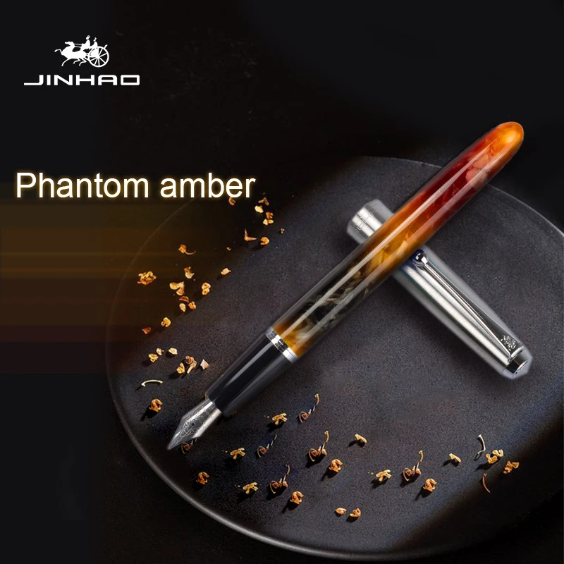 Ручка перьевая Jinhao 51A из акрила/дерева чернильная ручка каллиграфическая
