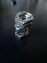 1-1/2-Pipe-Fitting Female Thread BSP 304-Stainless-Steel 3/8-1-Hex-Lock-Nut 4-3-