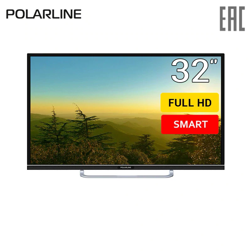 Телевизор 32&quot POLARLINE  32PL53TC-SM  Full HD Smart TV  | Электроника