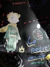 YXZ nuevo patrón de Principito bolsas de lona estilo japonés pequeño arte fresco bolso de hombro para las mujeres bolsas de compras Ins bolsa grande de Estudiante