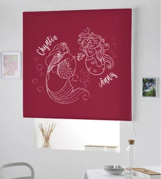 

Blind Iroa customizable child/Sirens! ROLLER BLINDS TRANSLUCENT! (NETWORK 100X175)