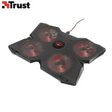 Игровая охлаждающая подставка 20817 Trust GXT278 NB 4 вентилятора 3 уровня