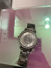 2021 nuevo y popular marca Oro arenoso de diamantes de imitación reloj de cuarzo Casual mujeres completa de acero Relojes de lujo reloj femenino