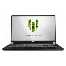 Игровой портативный компьютер MSI WS75-004ES 1" i7-9750H 32 GB ram 1 ТБ SSD Black