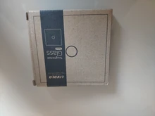 Livolo-Panel de cristal blanco perla para interruptor, Panel de cristal estándar europeo, solo Panel de cristal, 1 unidad