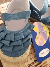 Zapatos de verano para recién nacidos, suela suave, antideslizante, liso con volantes, primeros pasos, 2019