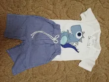 Boys Pants Clothing-Set T-Shit Hot-Sale Cotton Cartoon Children Summer TANGUOANT Brand