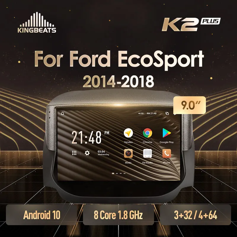 KingBeats штатное головное устройство For Ford EcoSport Eco Sport 2014 - 2018 GPS Android автомагнитола на