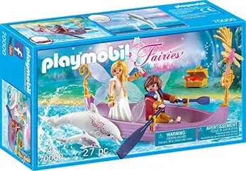 

PLAYMOBIL-70000 fairy boat, Multicolor (70000)