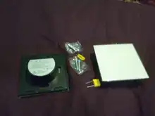 Minitiger-Interruptor táctil para luz de pared, estándar europeo, de lujo, de cristal blanco, 1 entrada y 1 vía