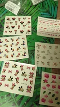 Flower Sticker Foil-Set Watercolor Manicure-Decor Floral Wholesale Newest-Designs 