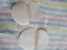 Almohadillas desechables de algodón para el sudor almohadillas axila bajo el brazo para el sudor, para vestido, protección contra el sudor, 100 Uds. (50 pares)