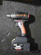 Brushless Impact Wrench Charger-Sleeve Power-Tool Li-Ion-Battery 600NM Allsome 288vf