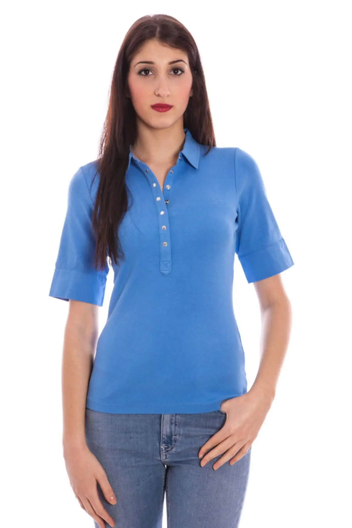 GANT поло с короткими рукавами для женщин GANT