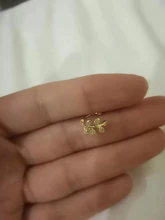 Pendientes con Clip para mujer, pendiente de hoja de oro, Piercing falso sin Piercing, bohemio, joyería