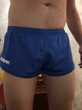 Running-Shorts Sweatpants Mesh-Liner Jogging-Bottom Sexy Sport Male Quick-Dry Mens 