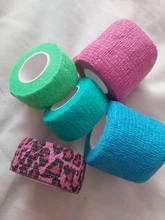 COYOCO-Vendaje elástico autoadhesivo de tela para hacer deporte, cinta Elastoplast de colores para sujeción de rodilla, dedo, tobillo, palma y hombro, 4,5 m