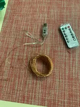 String-Light Timing-Battery Christmas-Decoration Remote-Control Festive Party Copper