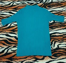 Knitted Sweater Shirts Pullover Spring Half-Sleeve Women Casual-Base Basic Korea New