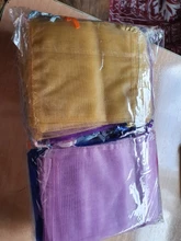 100pcs / lot 5x7 7x9 9x12 10x15cm Bolsas de organza con cordón Bolsas de embalaje de joyería Bolsa de regalo de fiesta de boda Bolsas de regalo de cumpleaños de Navidad Bolsas