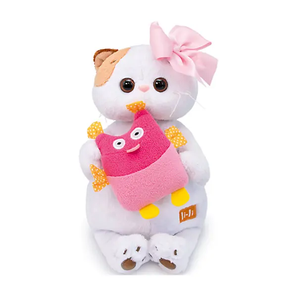 Мягкая игрушка Budi Basa Кошечка Ли-Ли с совой, 24 см