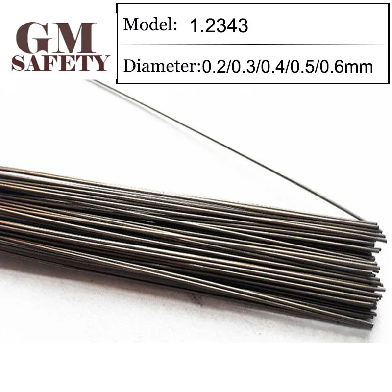 200PCS/Tube GM Laser Welding Wire 1.2343 Material Mold Laser Welding Filler Pack of 100 Meters 100w fiber laser welding machines handheld laser mig welders hand held high frennquency welding equipment for jewelry metal