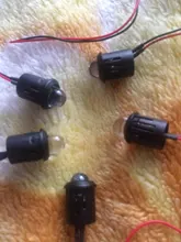 Light Bulb Indicator Emitting-Diode LED Yellow White Blue Water 10mm Red 12V Signals