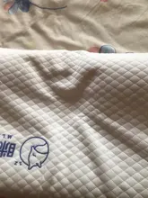 Orthopedic-Pillow Pillowcase Memory-Foam Neck-Pain Bed Mlily for with Embroidered 60--30cm
