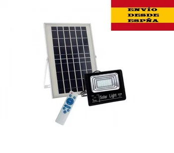 

MRELECTRONIC Proyectores LED lights spotlights with Placa Solar frigid 35w white light 6500K